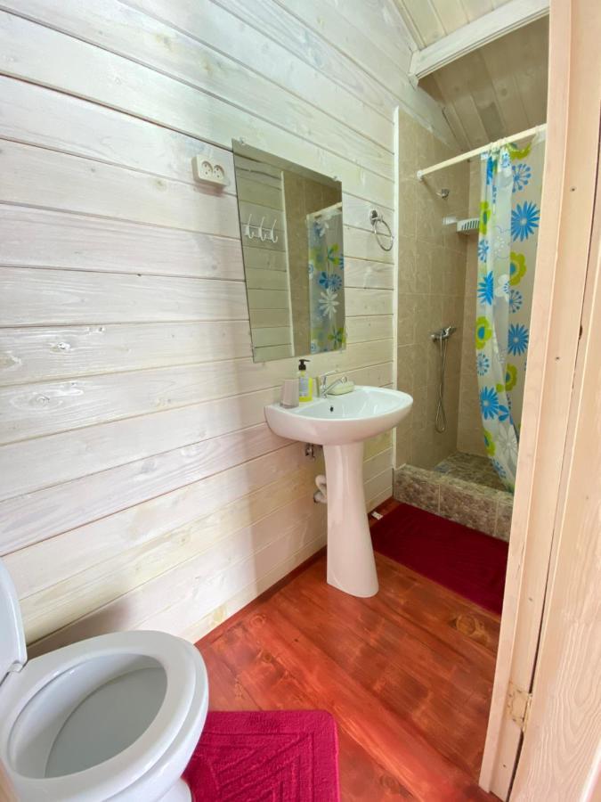 Эко Домики У Моря В Гаграх Gagra Extérieur photo